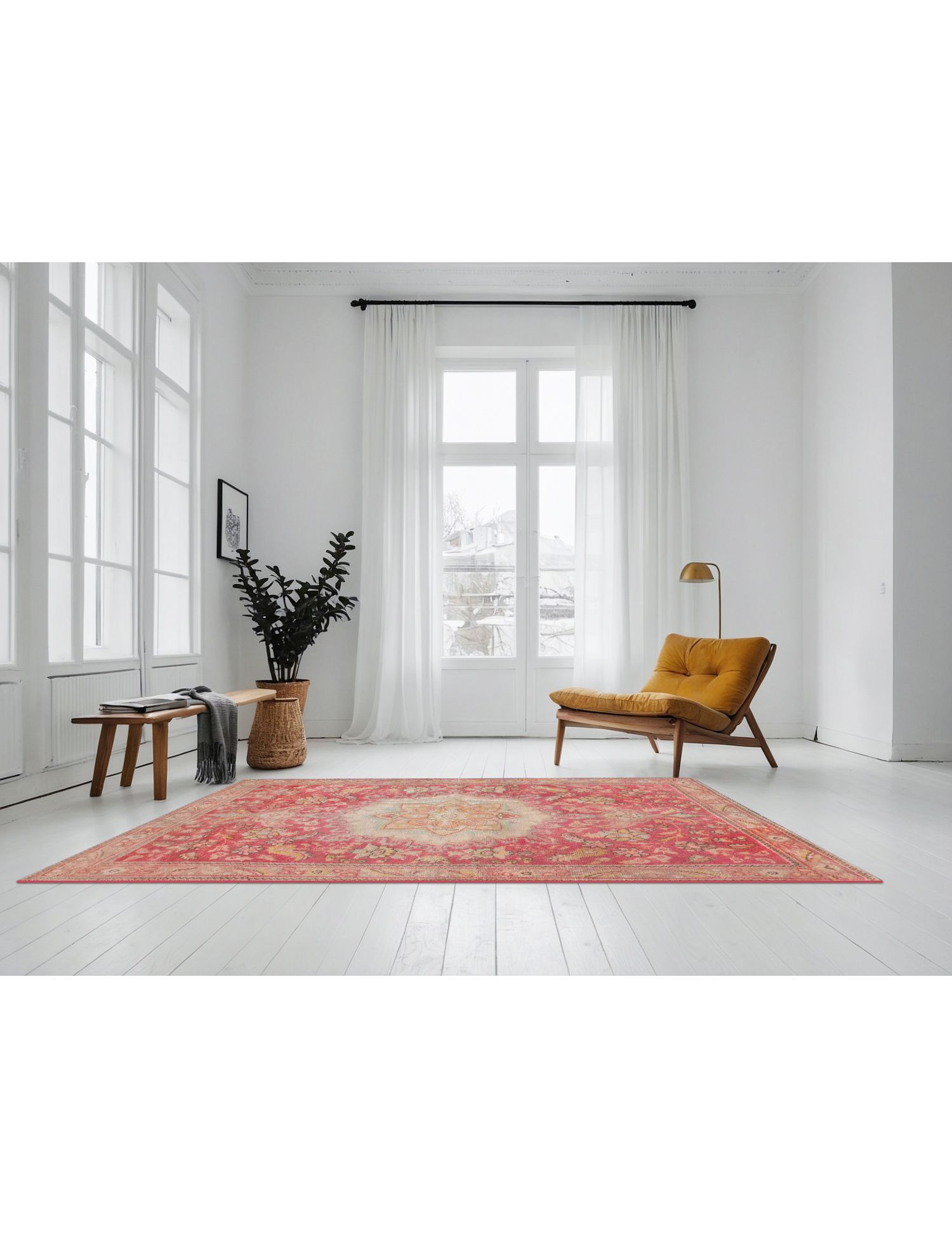 Retro Rug  <br/>142 x 92 cm