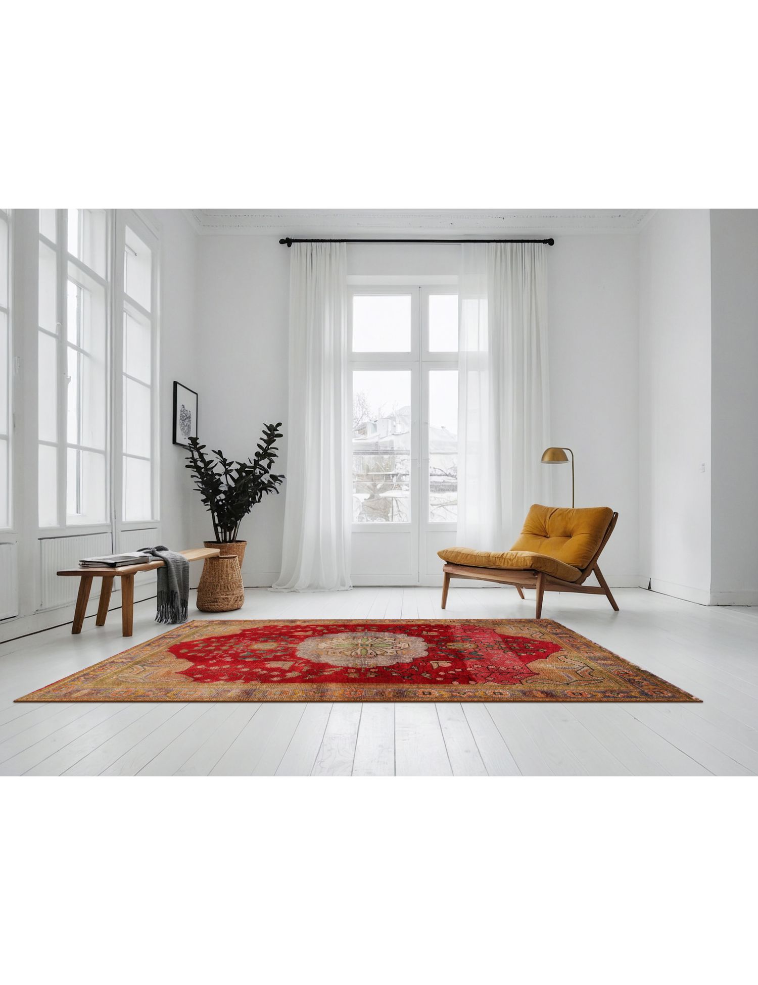 Retro Rug  <br/>144 x 95 cm