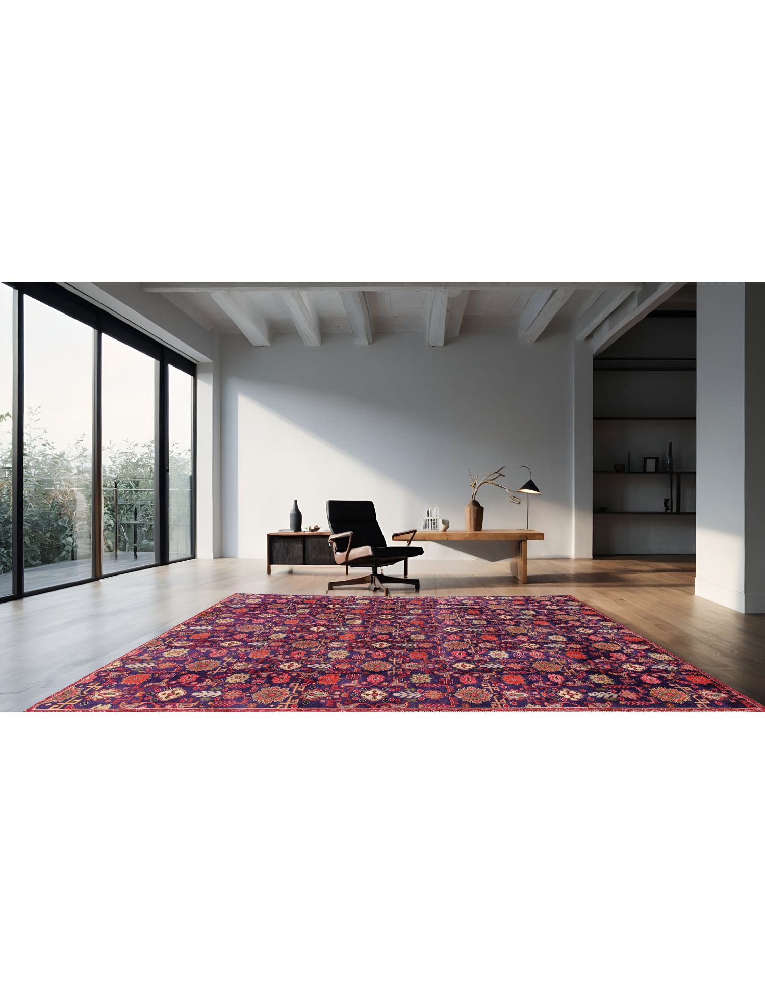 Retro Rug  <br/>286 x 208 cm