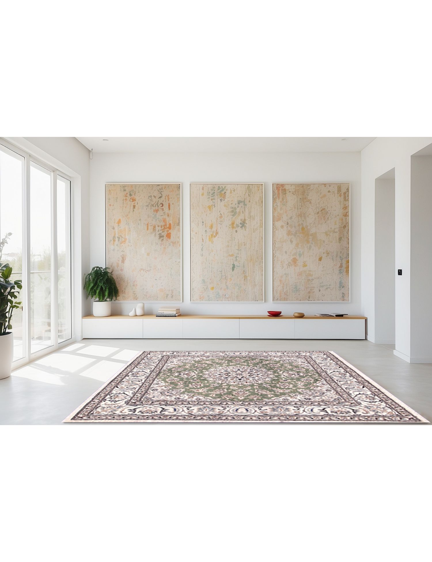 Persian Nain  <br/>204 x 194 cm