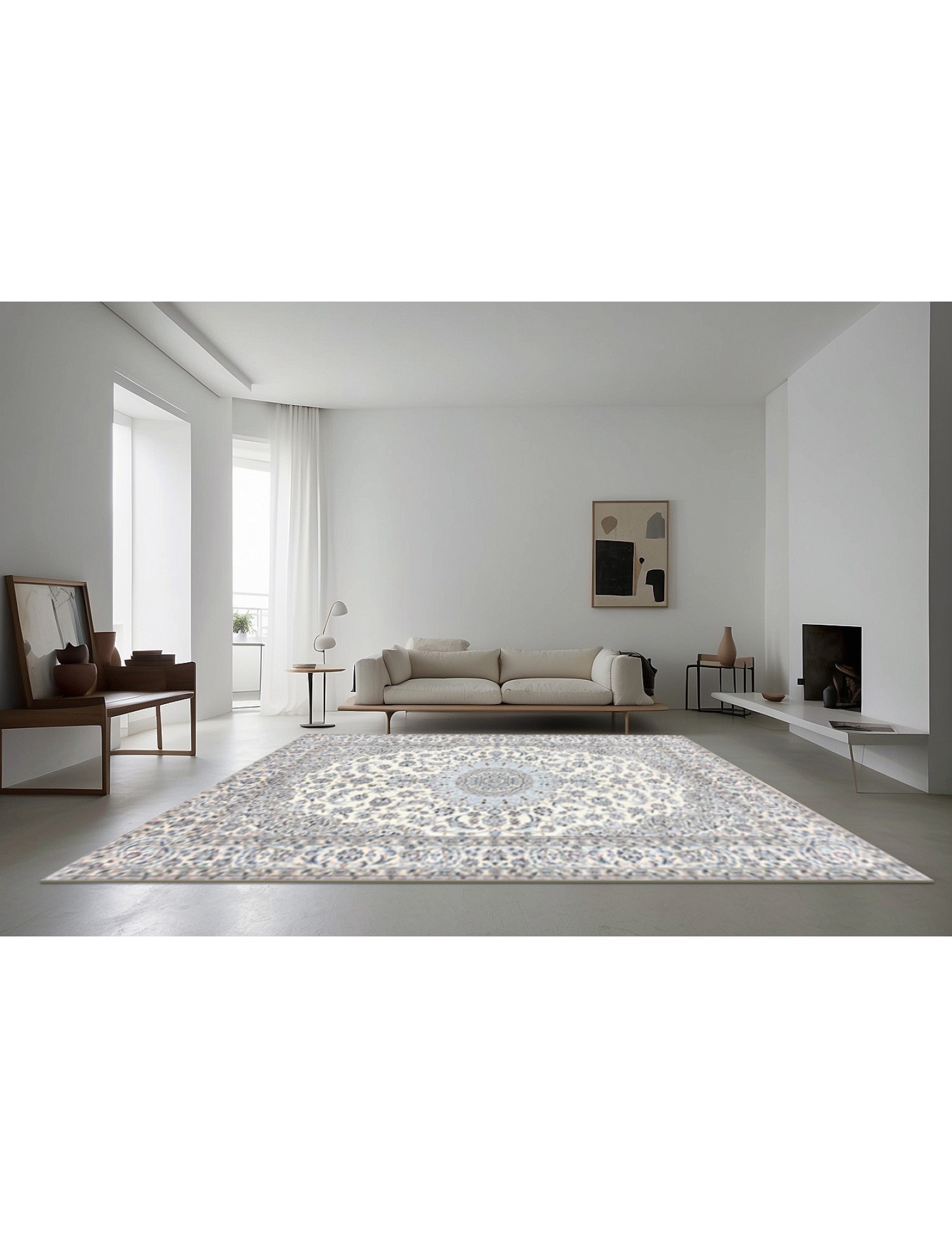 Persian Nain Rug  <br/>305 x 200 cm