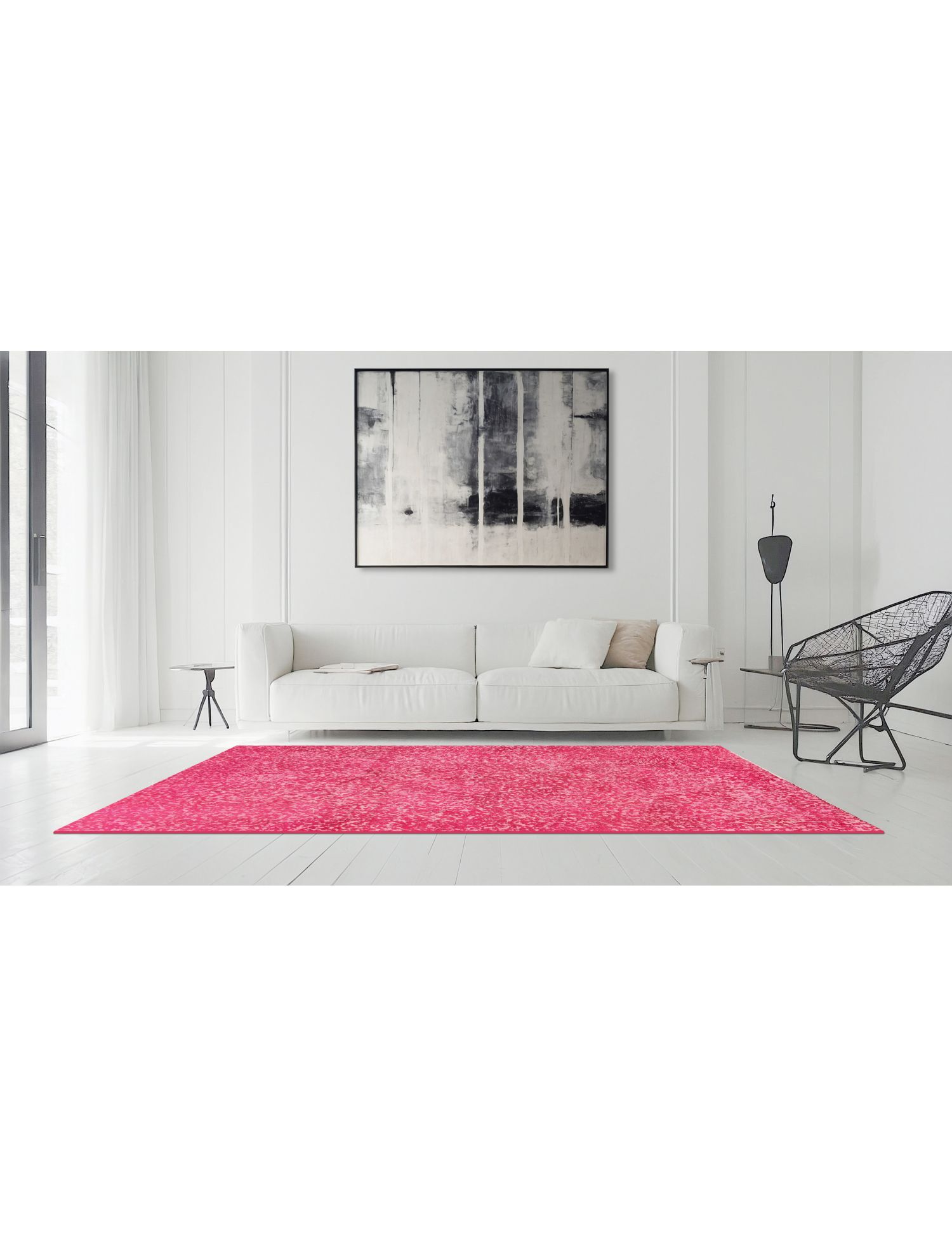 Persian vintage carpet  <br/>270 x 197 cm