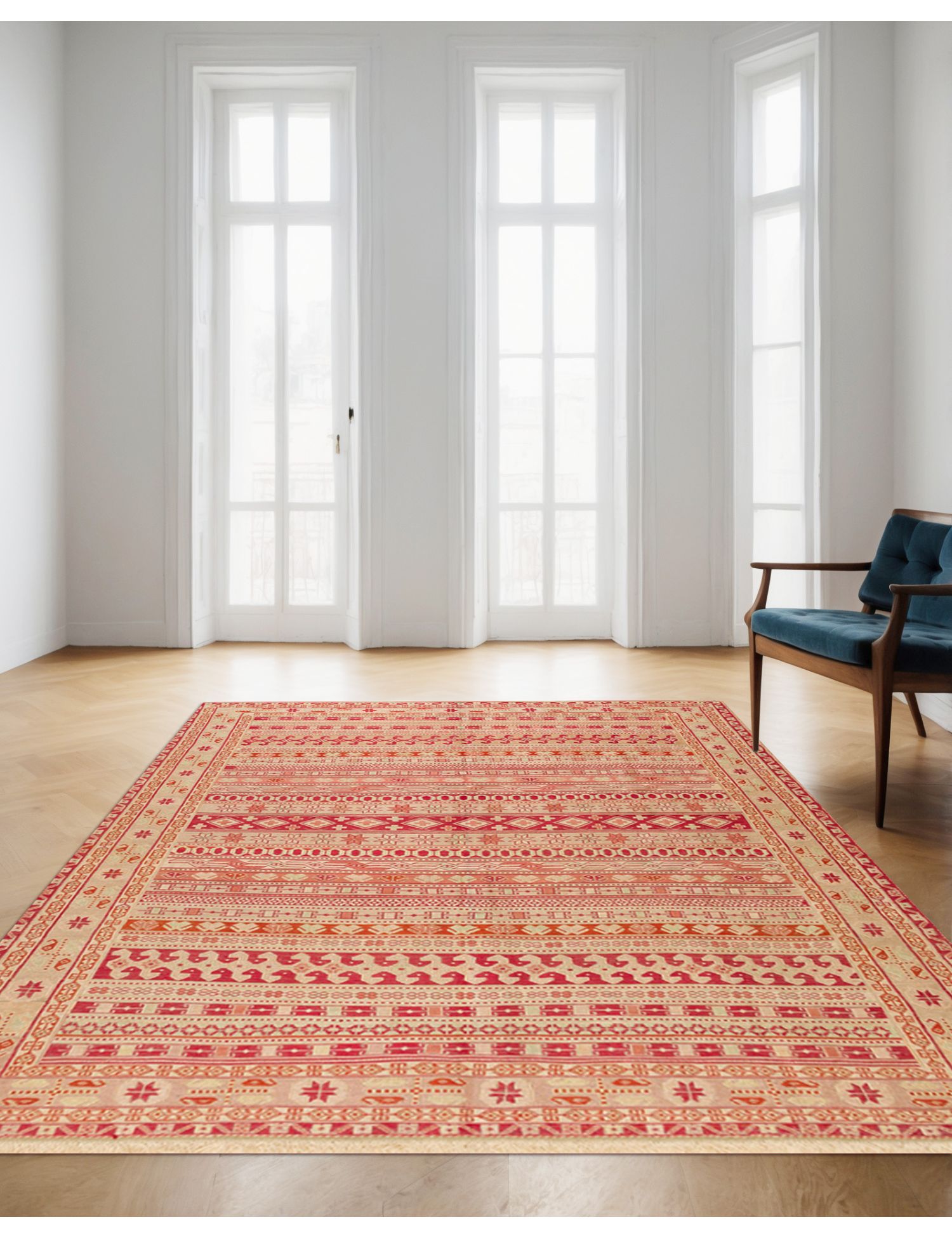 Περσικό Κιλίμι Μεταξωτό  <br/>195 x 125 cm