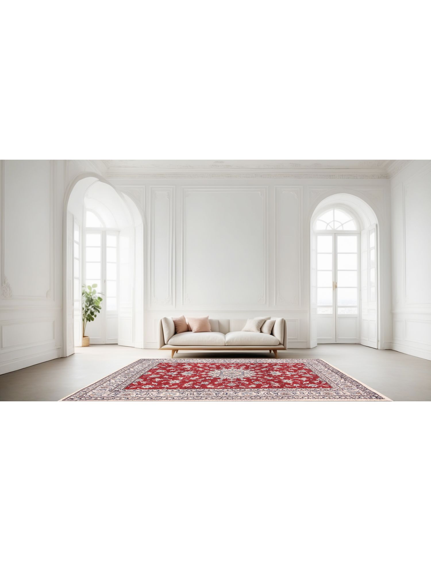 Persian Nain Rug  <br/>240 x 164 cm