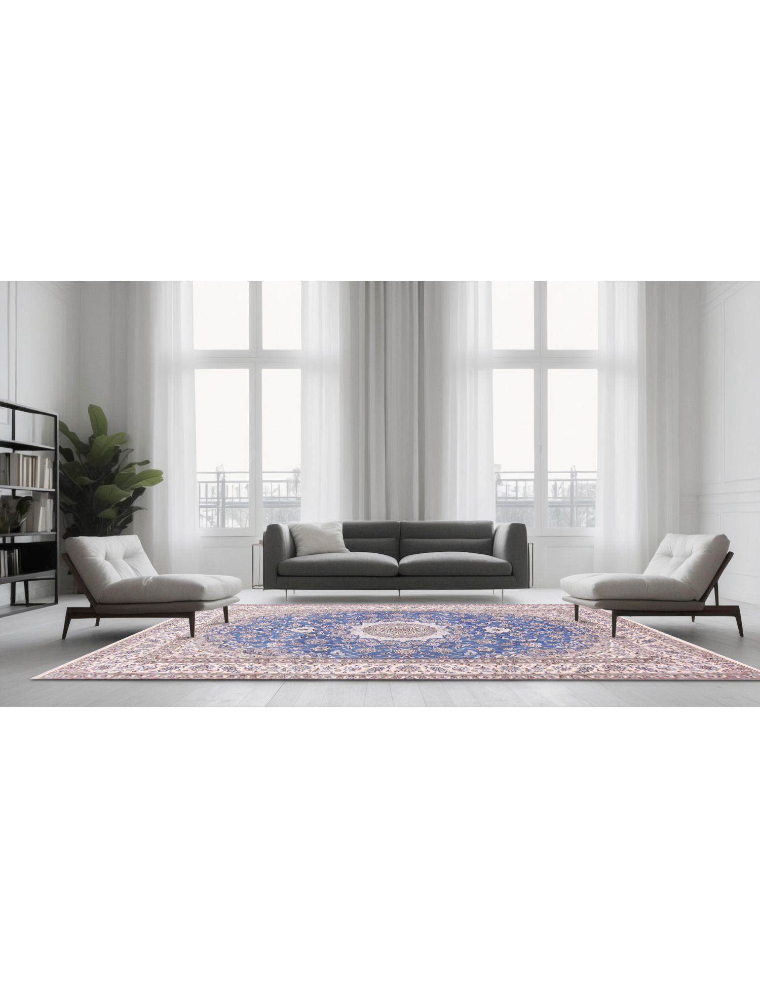 Nain    Μπλε <br/>352 x 245 cm