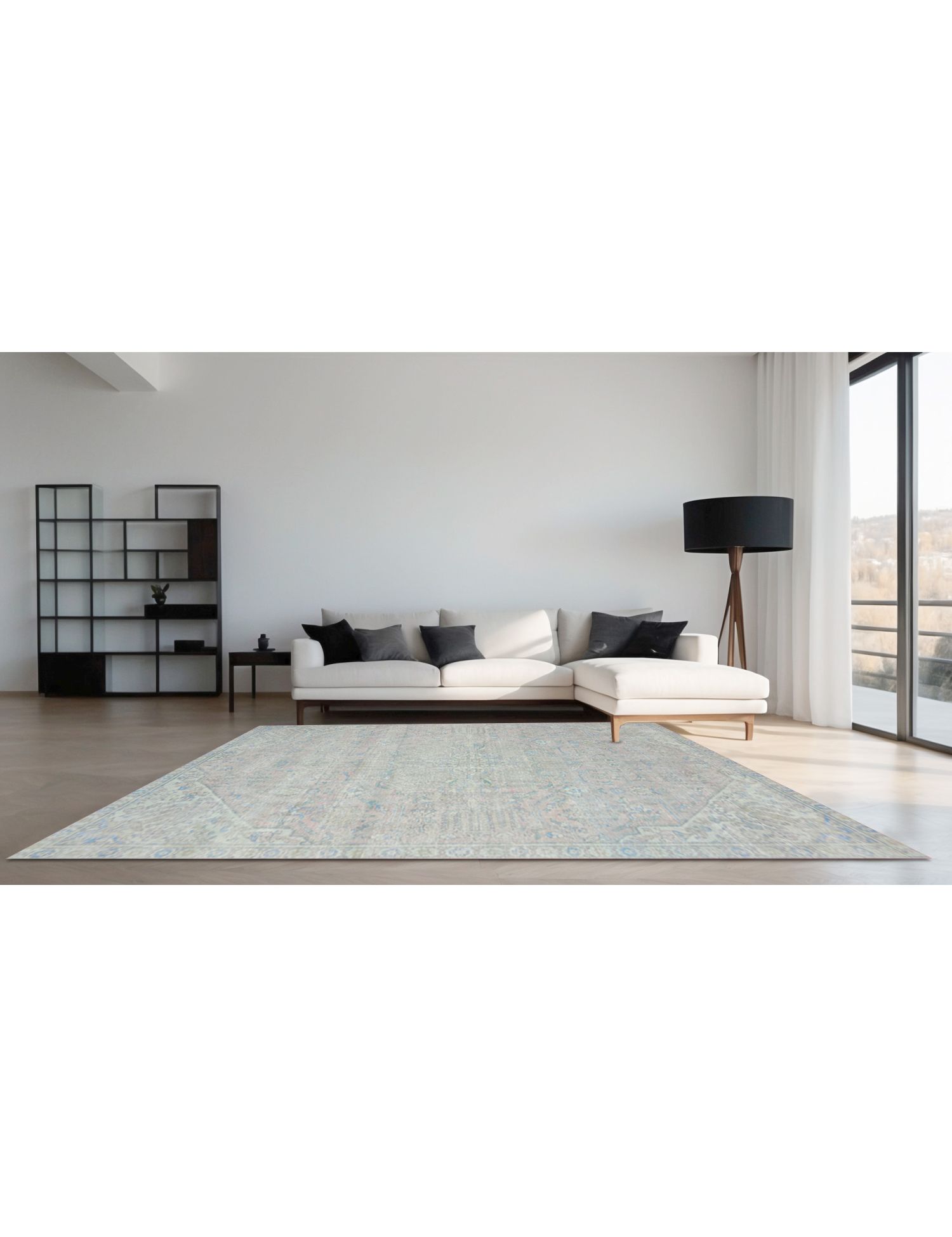 Persian vintage carpet  <br/>298 x 218 cm