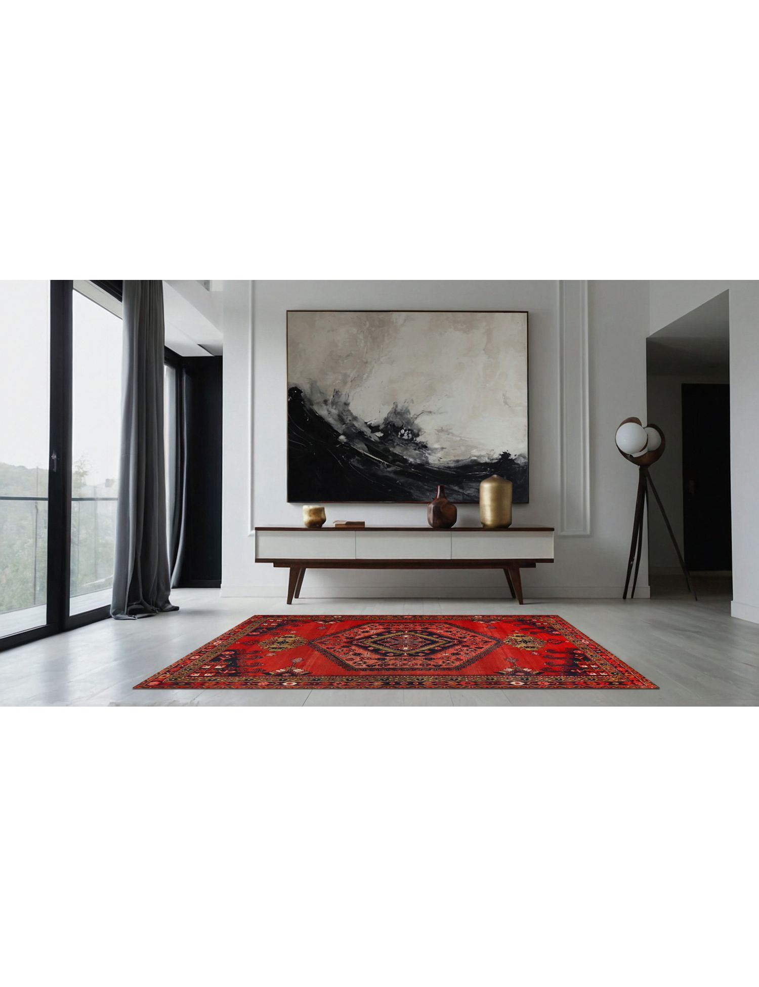 Persian Rug  <br/>206 x 166 cm