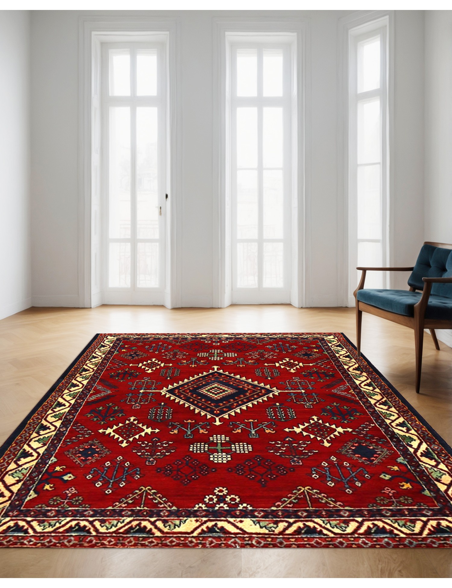 Hamadan Patina  <br/>196 x 130 cm