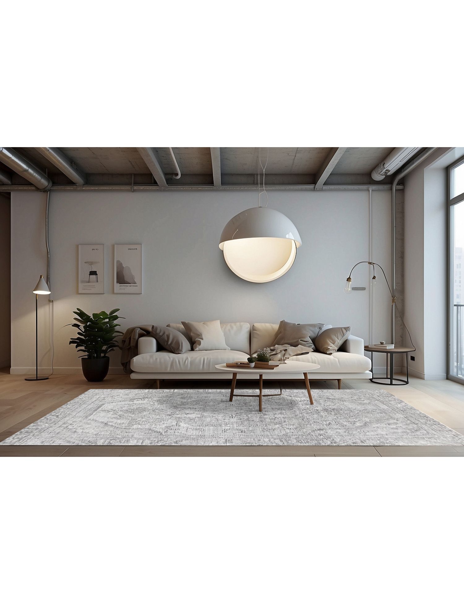 Persian vintage carpet  <br/>272 x 173 cm