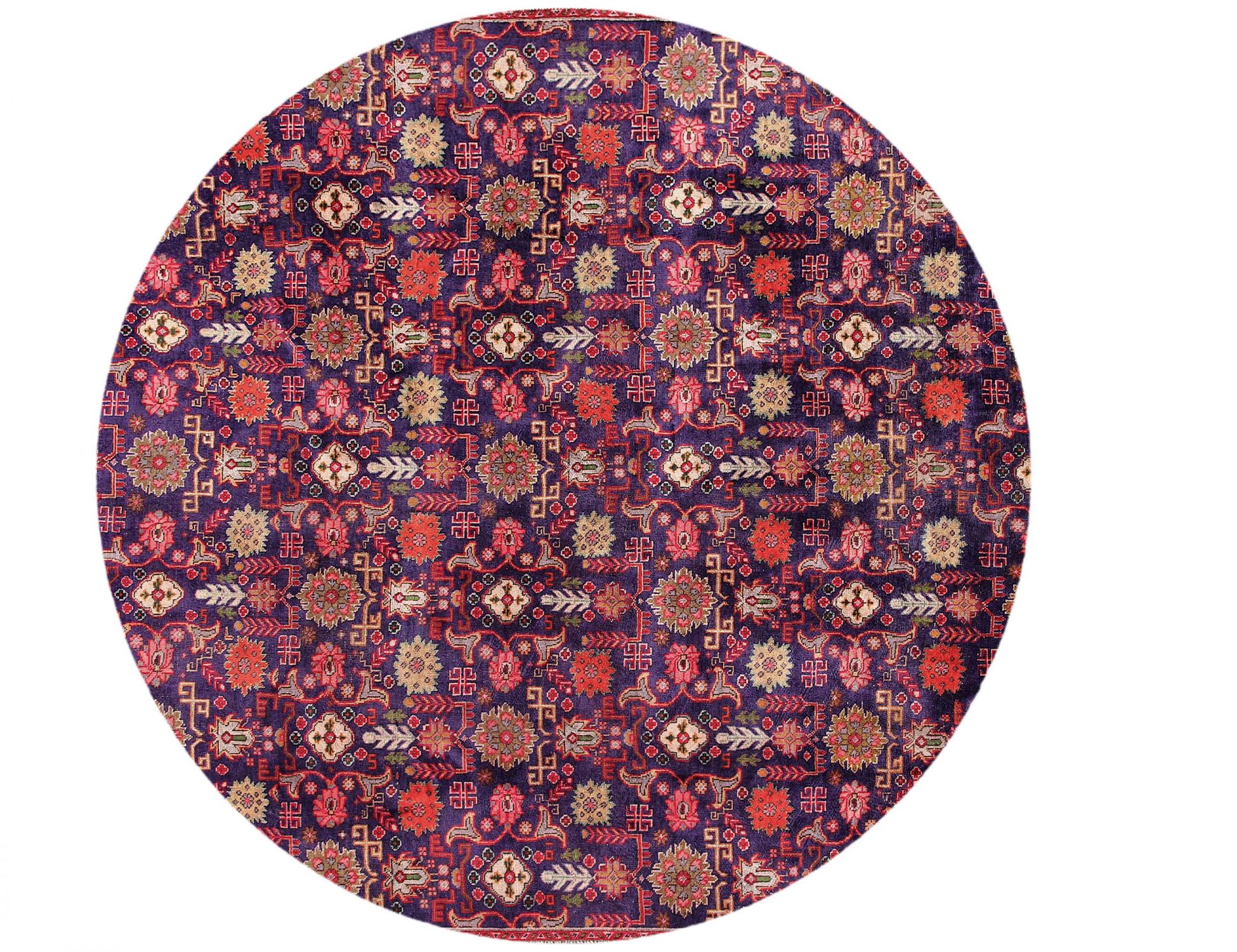 Retro Rug  <br/>208 x 208 cm