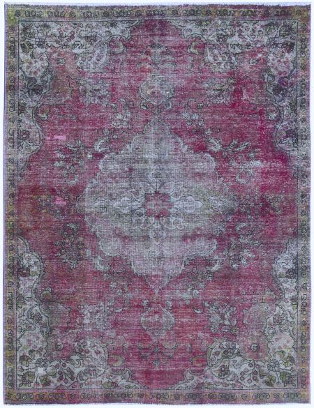 Retro Rug 316 x 231 Μωβ