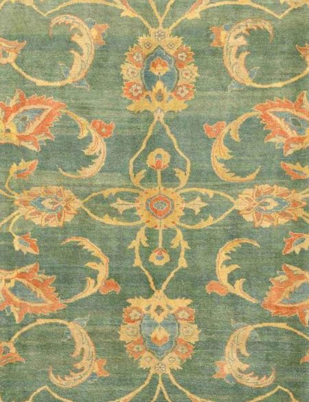 FARAHAN Περσικό 312 x 222 Πράσινο