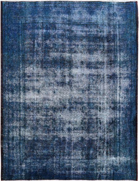 Vintage Χαλί 381 X 294 Μπλε