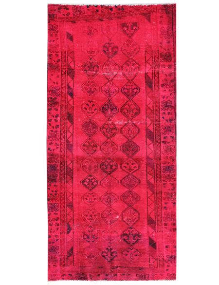 Vintage Χαλί 276 X 134 Κόκκινο