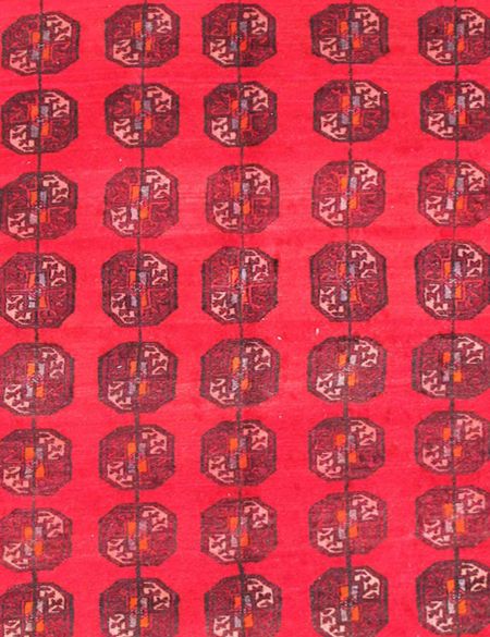 Turkman Χαλί 290 x 199 Κόκκινο