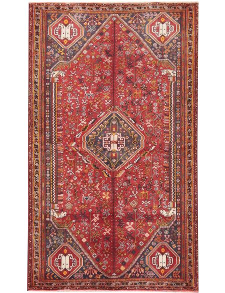 Shiraz Qashqari 244 x 145 Κόκκινο