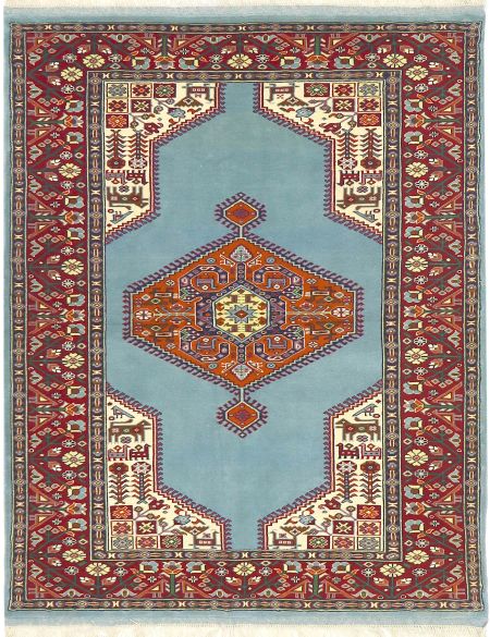 Mashad 198 x 132 Μπλε