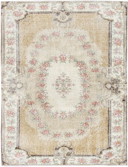 Vintage Χαλί 204 x 114 Μπεζ