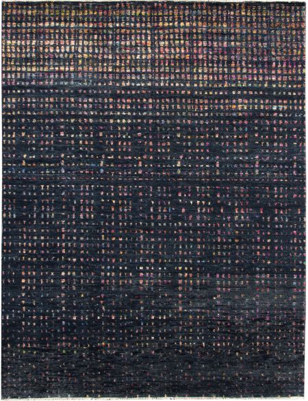 Taj Wool & Silk 242 x 172 Μαύρο