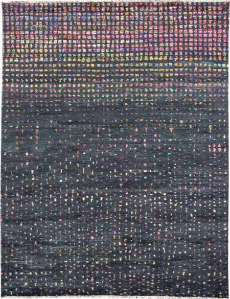 Taj Wool & Silk 308 x 202 Μαύρο