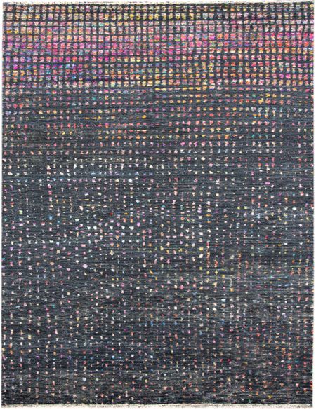 Taj Wool & Silk 365 x 254 Μαύρο