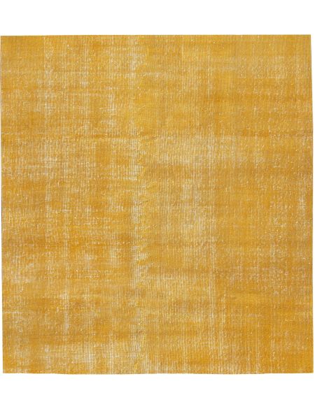 Vintage Χαλί 145 x 145 Κίτρινο