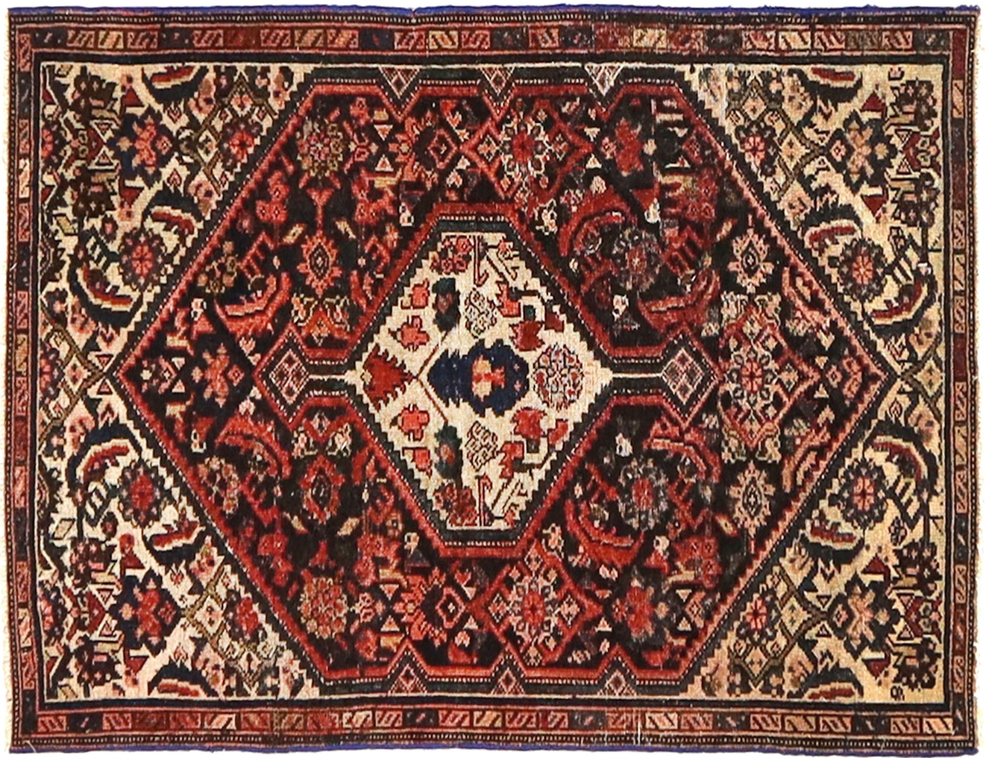 Hamadan Patina  Κόκκινο <br/>127 x 80 cm