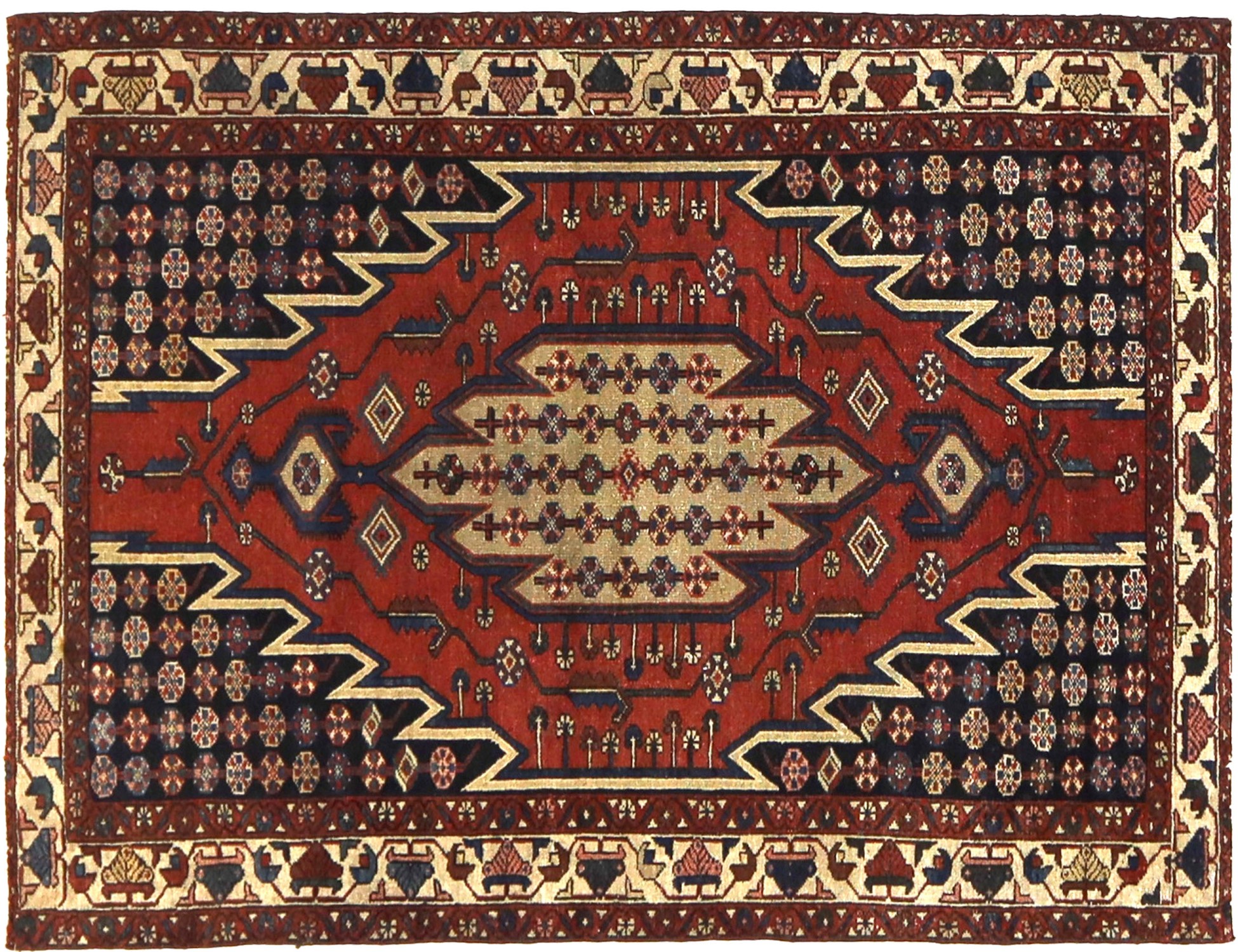 Hamadan Patina  <br/>190 x 130 cm