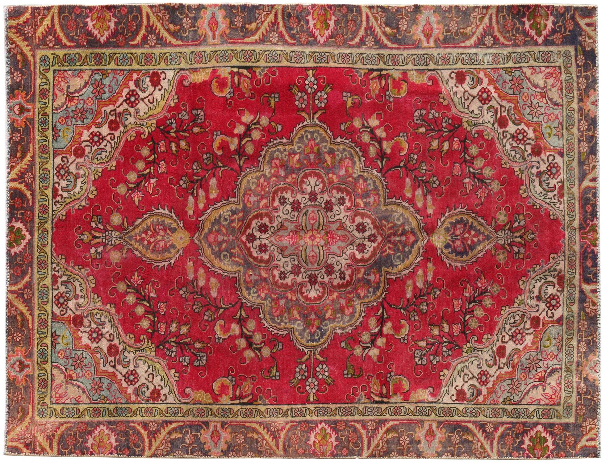 Retro Rug  <br/>266 x 177 cm