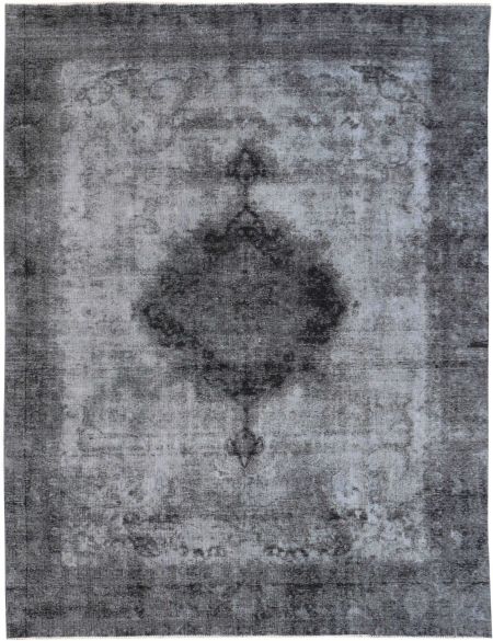 Vintage Χαλί 387 x 261 Μαύρο