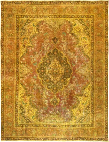 Persian Vintage Χαλί 288 x 198 Πορτοκαλί