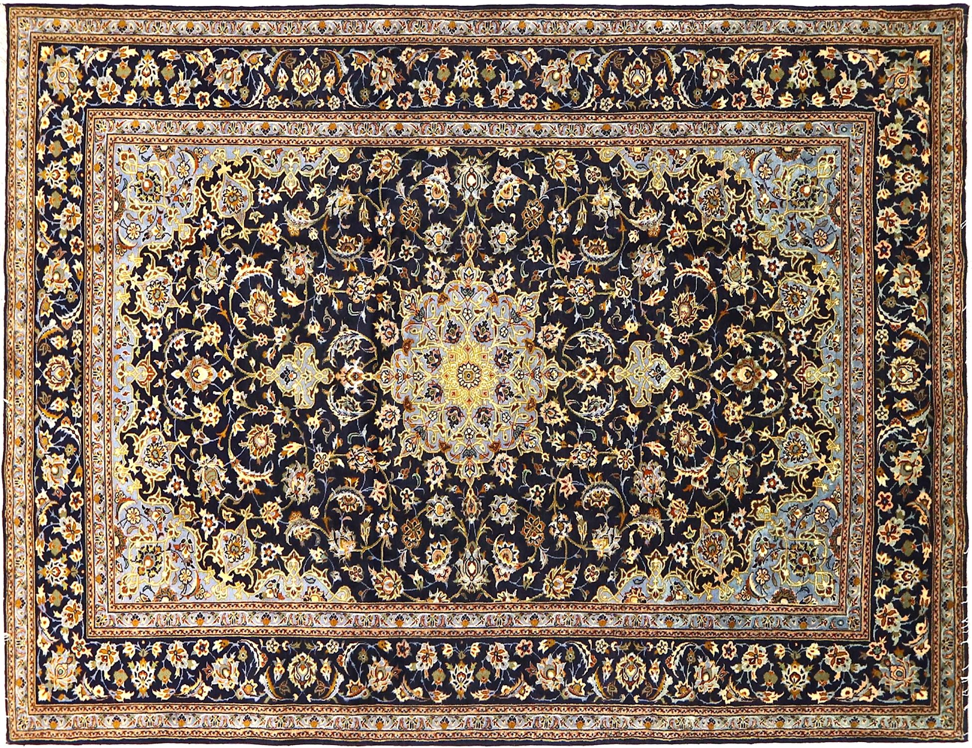 Kashan  Μπλε <br/>322 x 201 cm