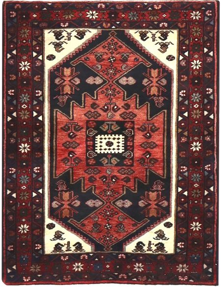Persian Rug 140 x 103 Κόκκινο