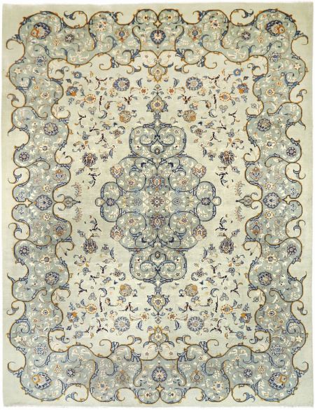 Kashan Patina 339 x 242 Πράσινο