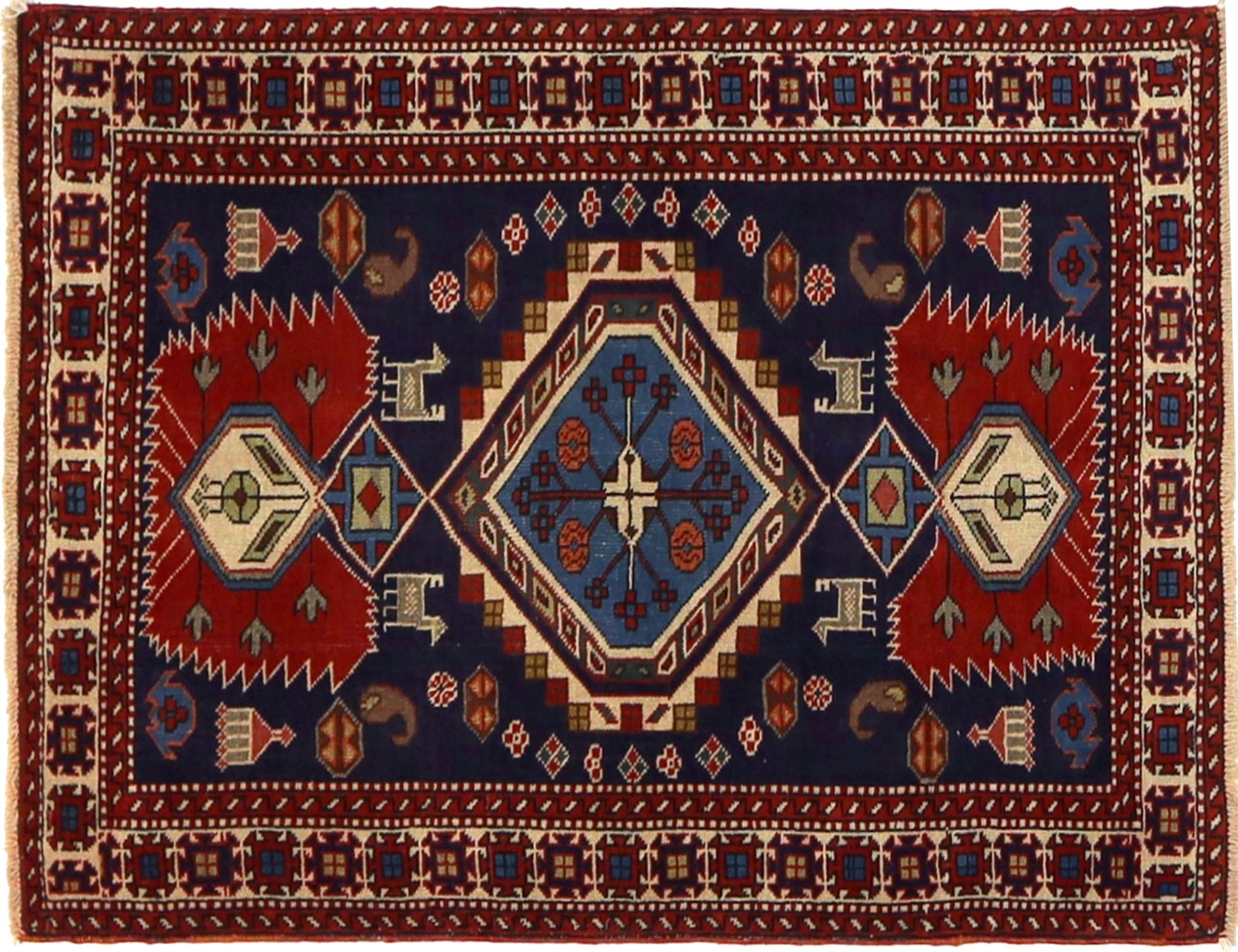 Persian Rug  <br/>132 x 92 cm