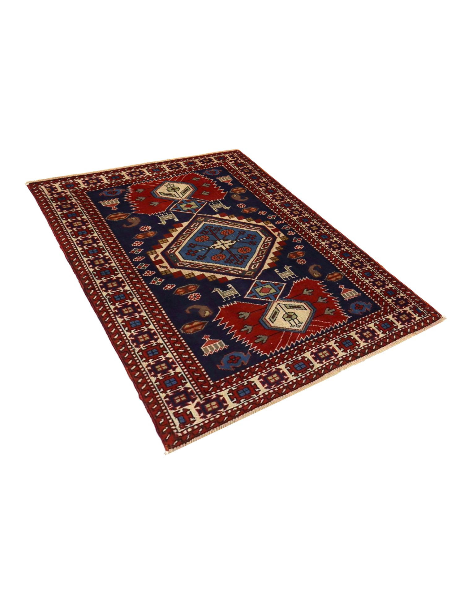 Persian Rug  <br/>132 x 92 cm
