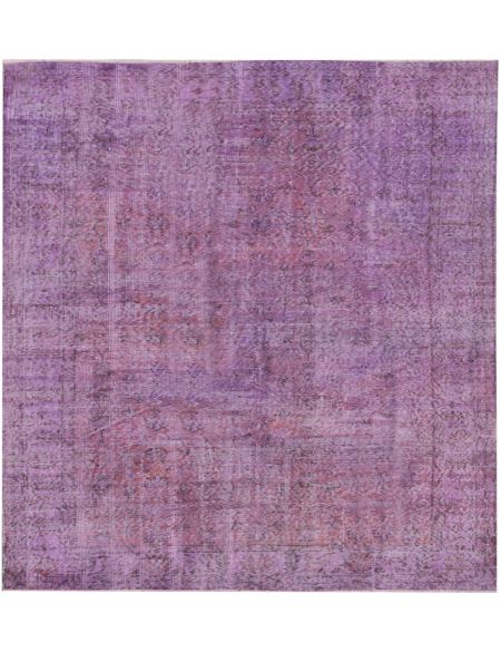 Vintage Χαλί 167 X 167 Μωβ