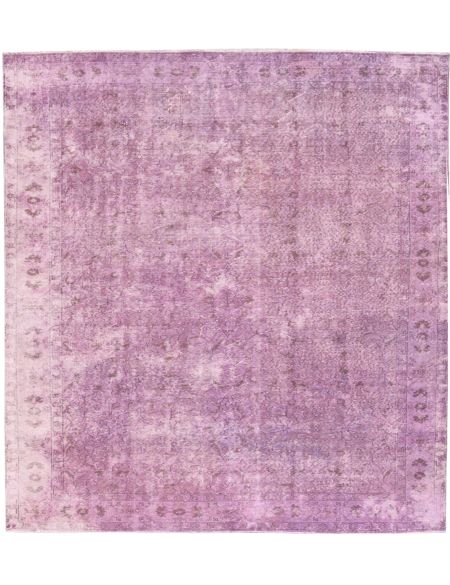 Vintage Χαλί 187 X 187 Μωβ