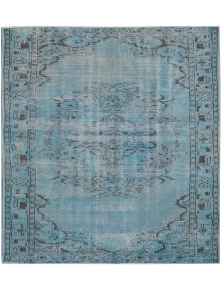 Vintage Χαλί 183 X 183 Μπλε