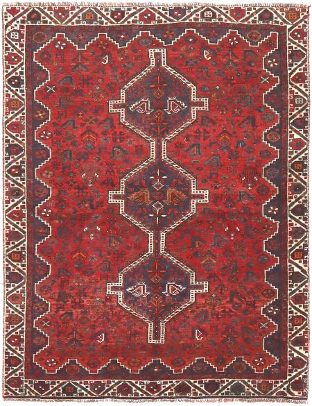 Persian Vintage Χαλί 195 x 145 Κόκκινο