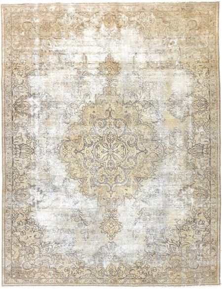 Persian Vintage Χαλί 336 x 222 Μπεζ