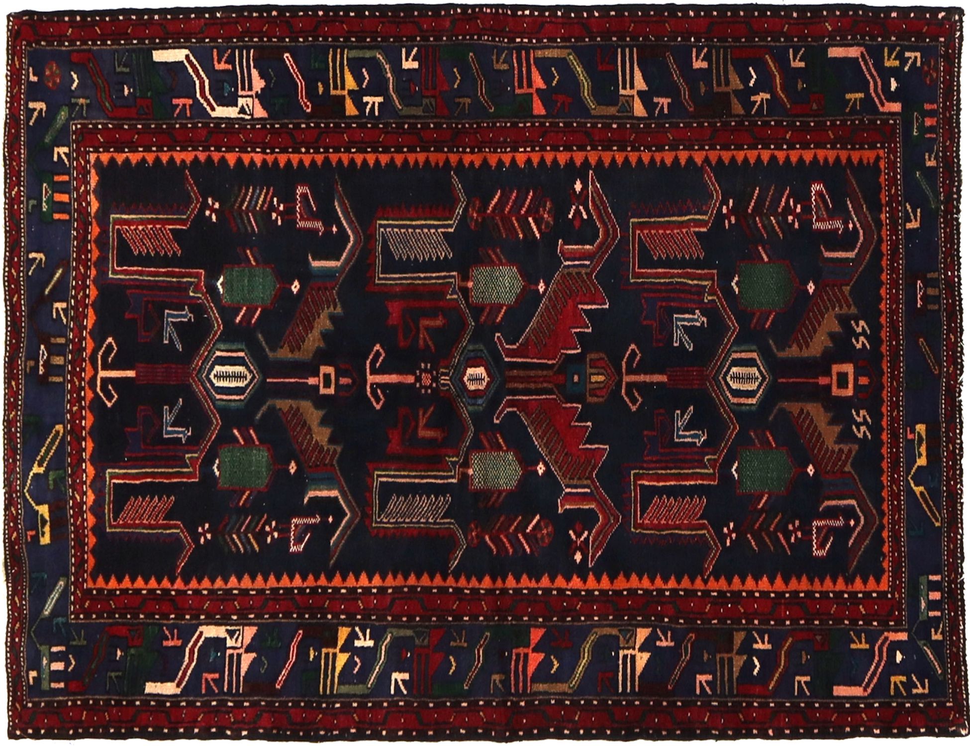 Hamadan Patina  <br/>210 x 125 cm