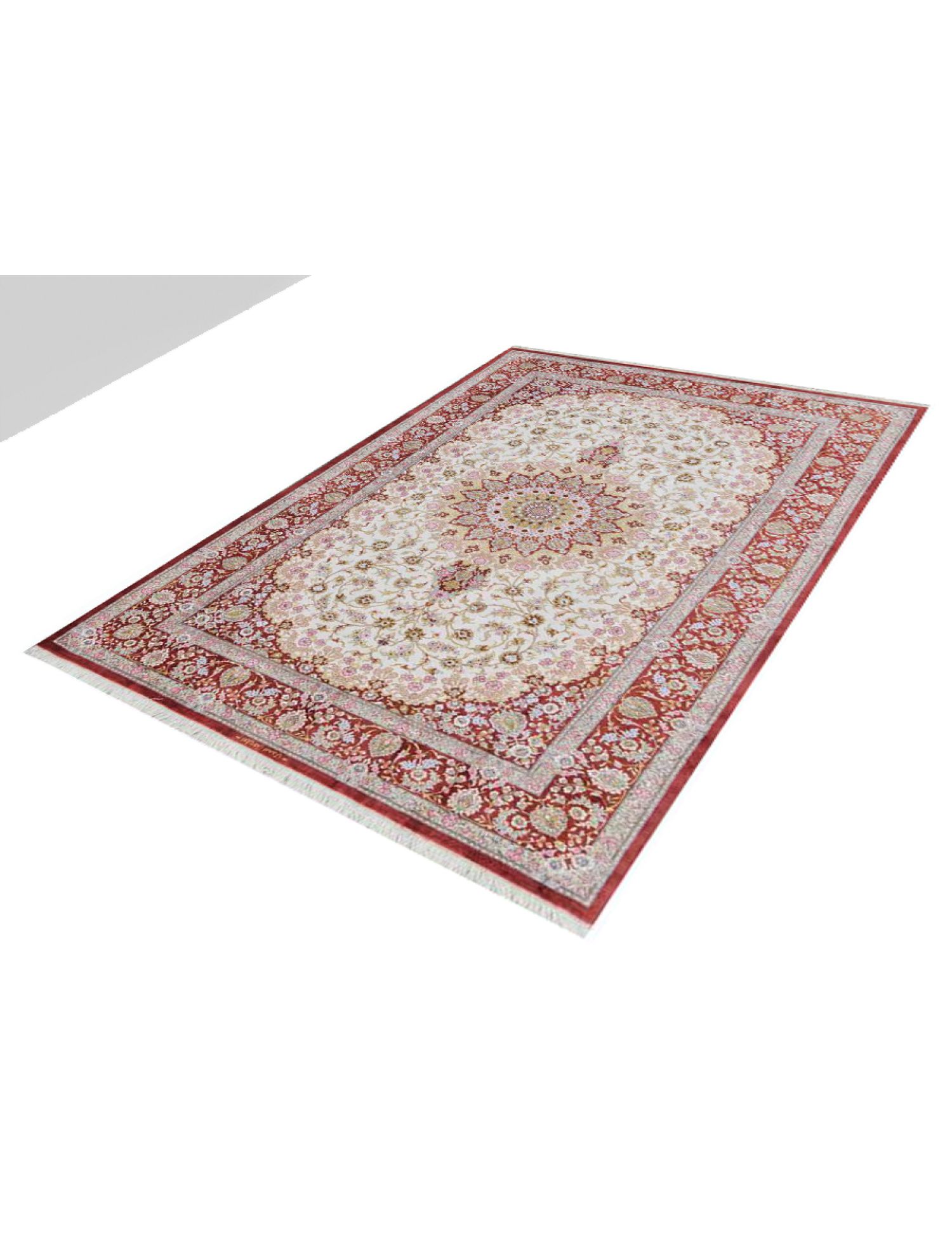 Qhom Περσικό μεταξωτό χαλί  <br/>295 x 195 cm