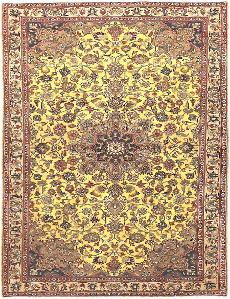 Kashan 220 x 111 Κίτρινο