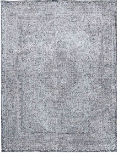 Vintage Χαλί 384 X 297 Μπλε