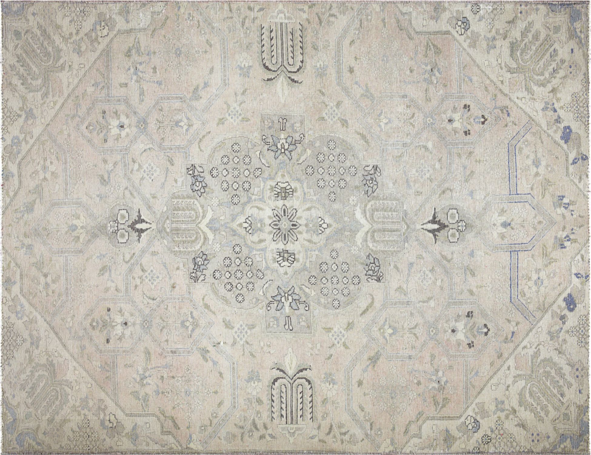 Persian vintage carpet  <br/>285 x 187 cm