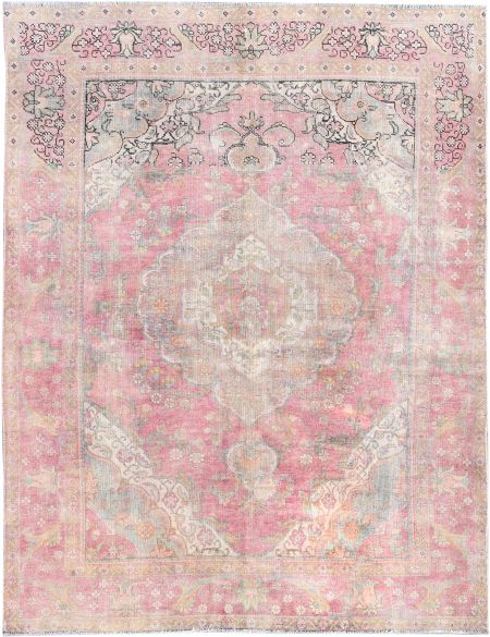 Retro Rug 283 x 200 Μπεζ