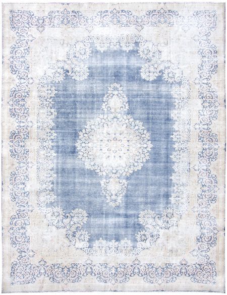 Persian Vintage Χαλί 399 x 282 Μπλε