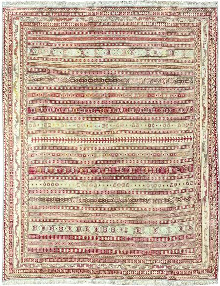 PERSIAN SILK KILIMS 186 x 157 