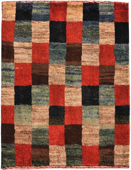 Persian Gabbeh 81 x 73 Πολύχρωμο